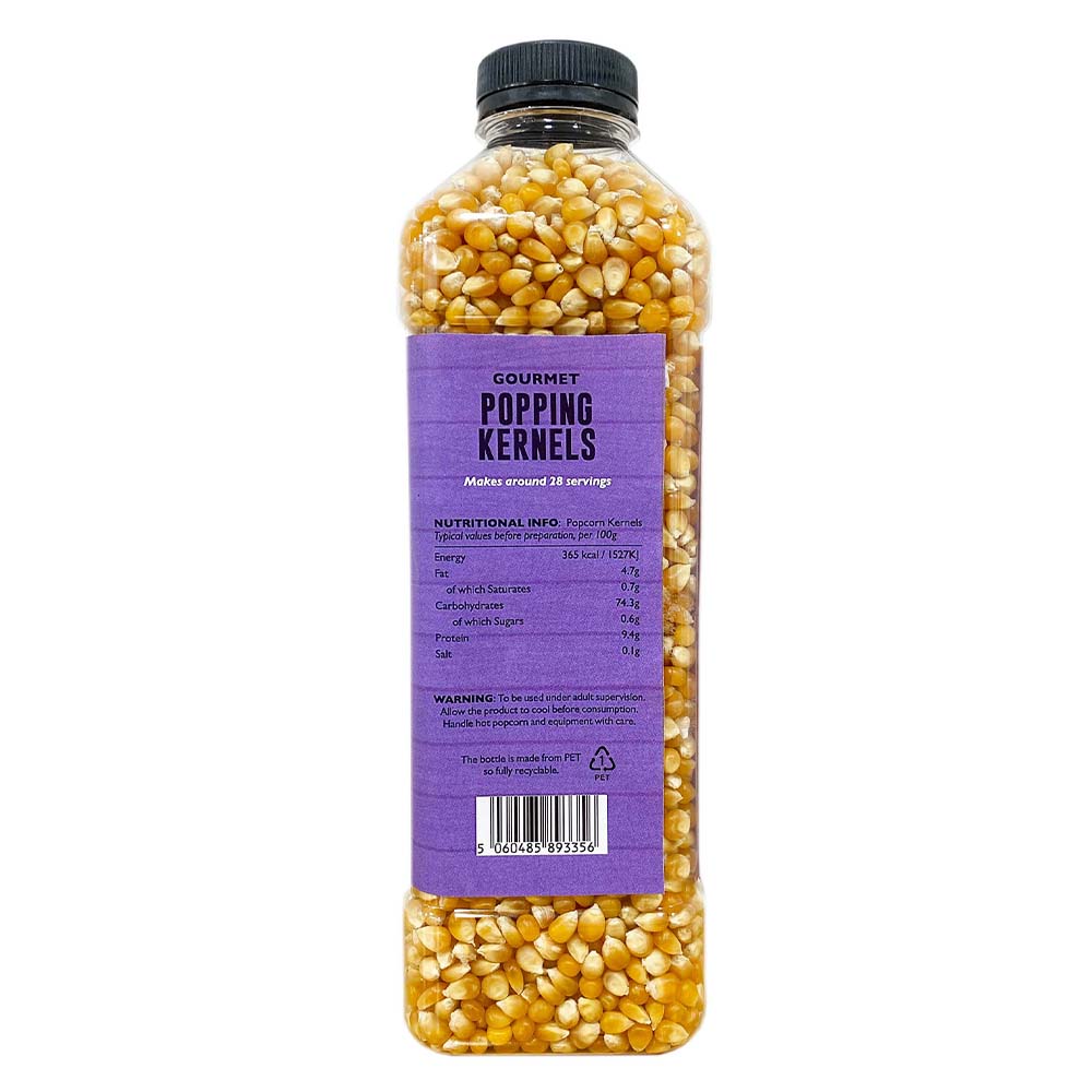 Gourmet Popcorn Kernels - 859g Bottle - Popcorn Shed