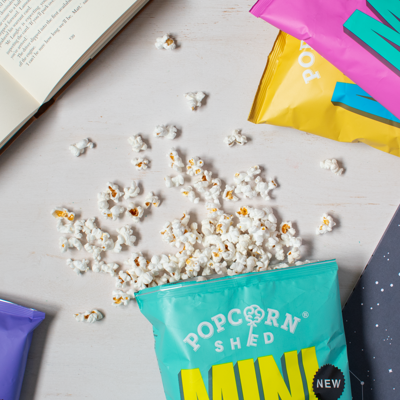 Mini Pop!® Toffee - Case of 10 x Sharing Bags - Popcorn Shed