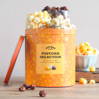 Popcorn Selection Gift Tin - Popcorn Shed