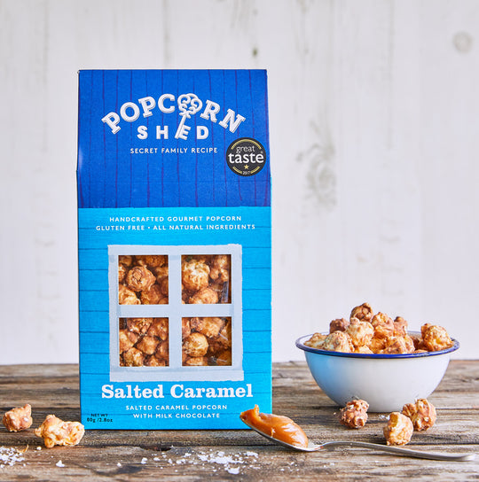Salted caramel popcorn