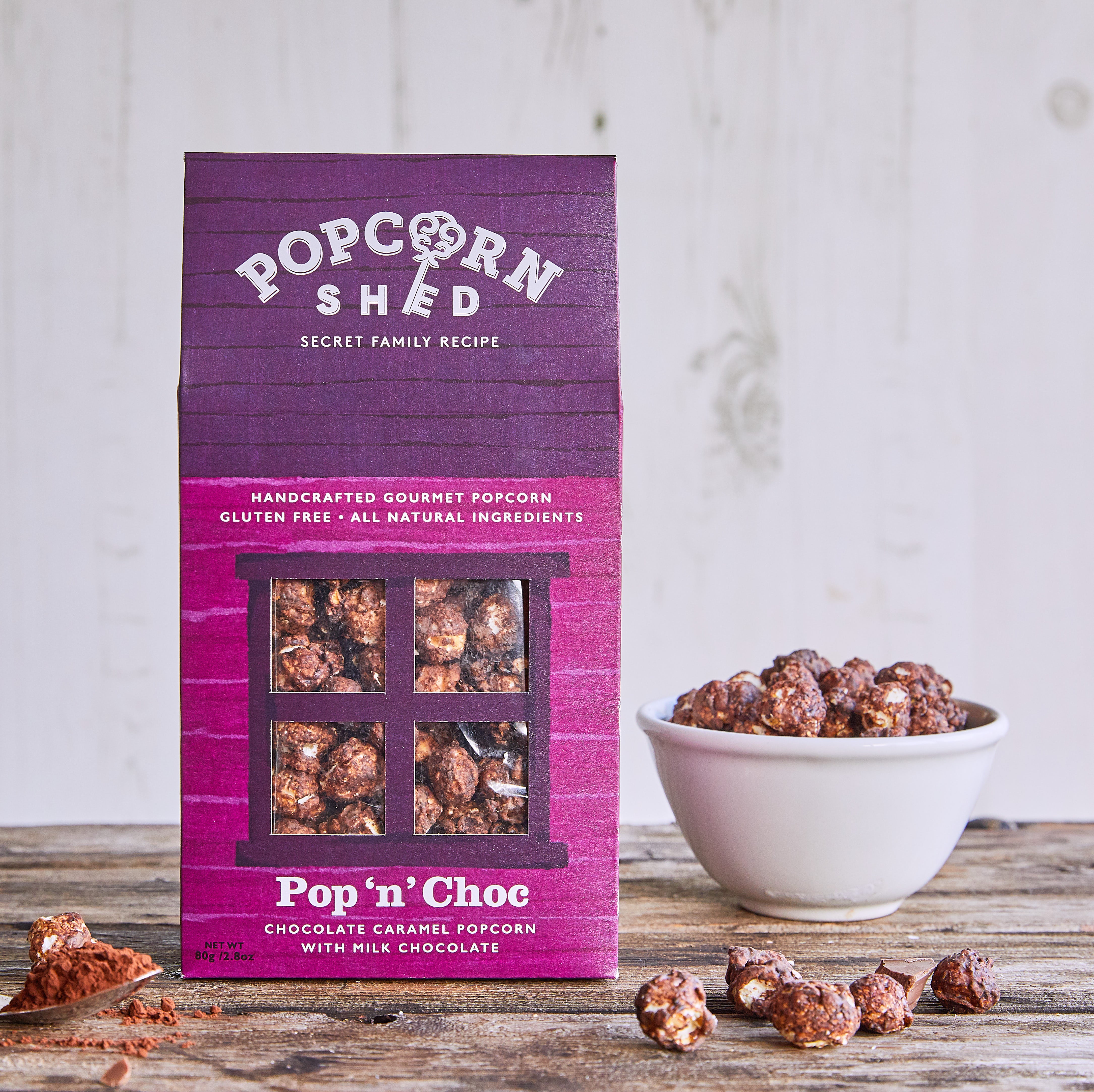 Pop 'N' Choc Shed - Popcorn Shed