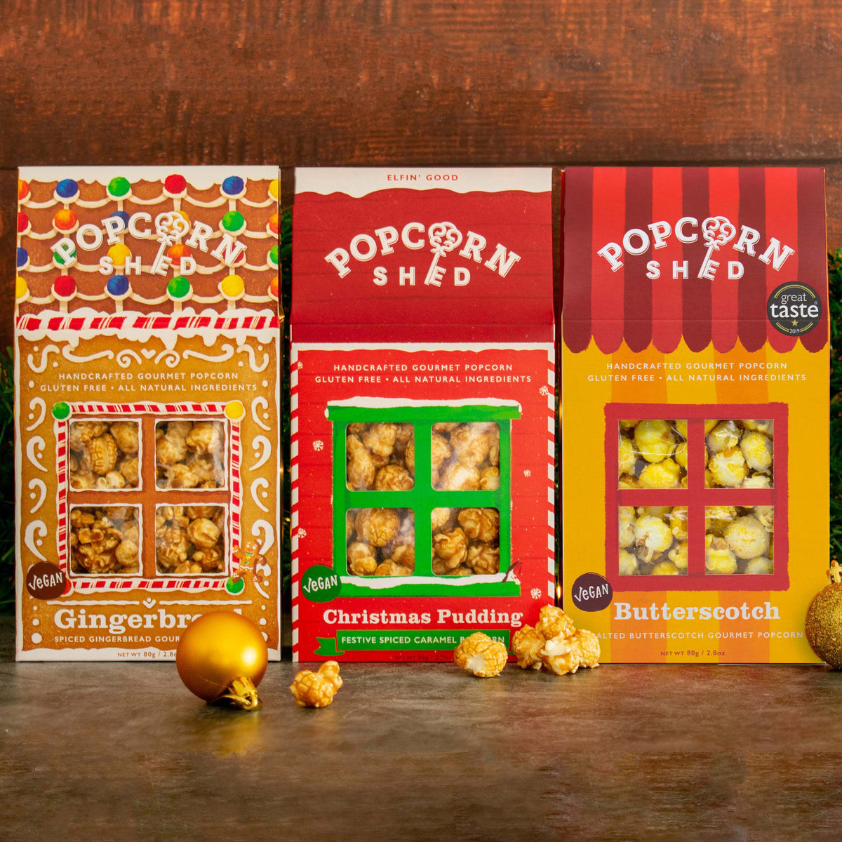 3 Shed Winter Popcorn Bundle - Popcorn Shed