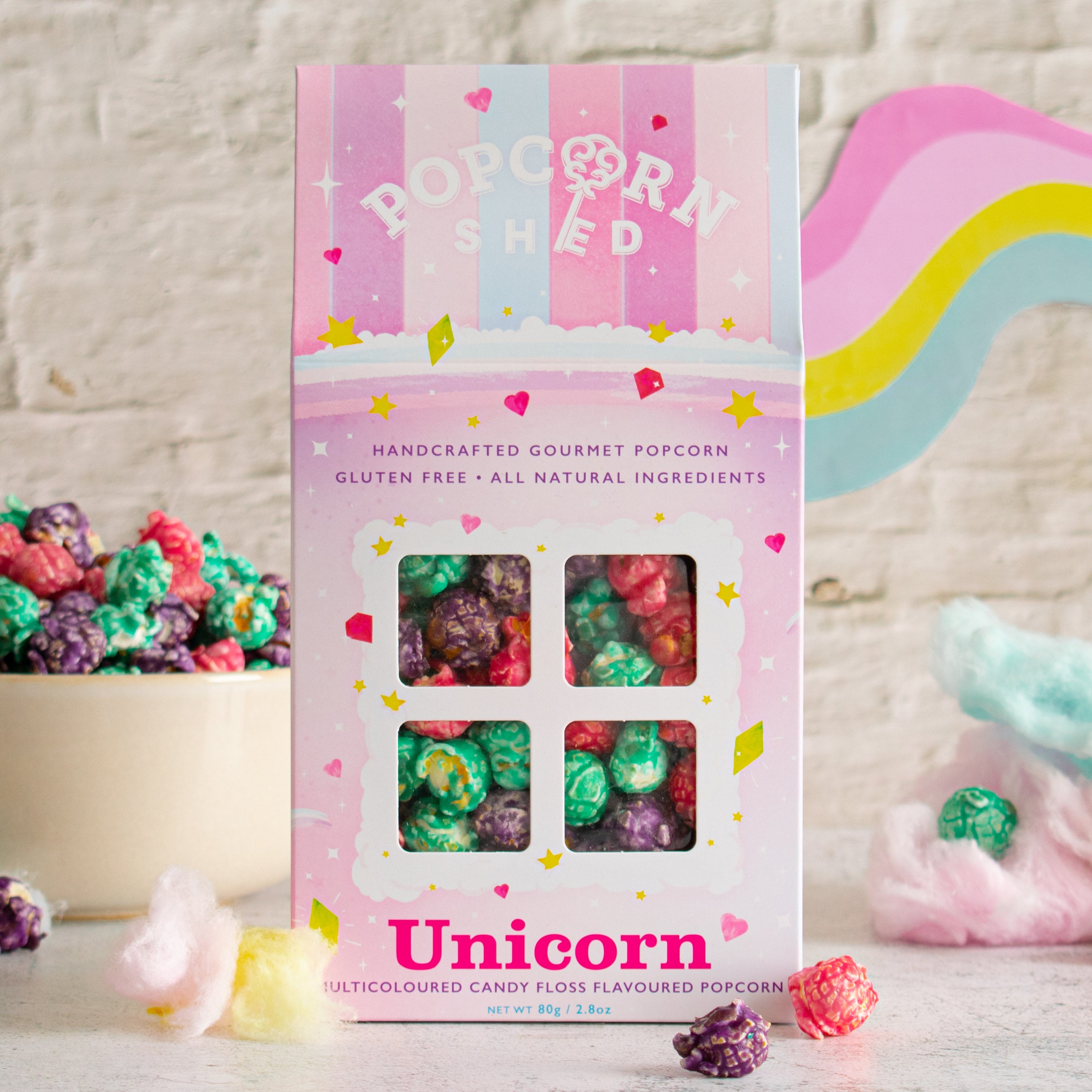 3 Shed Multicoloured Popcorn Bundle - Popcorn Shed