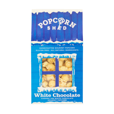 White Chocolate Popcorn Shed - Popcorn Shed
