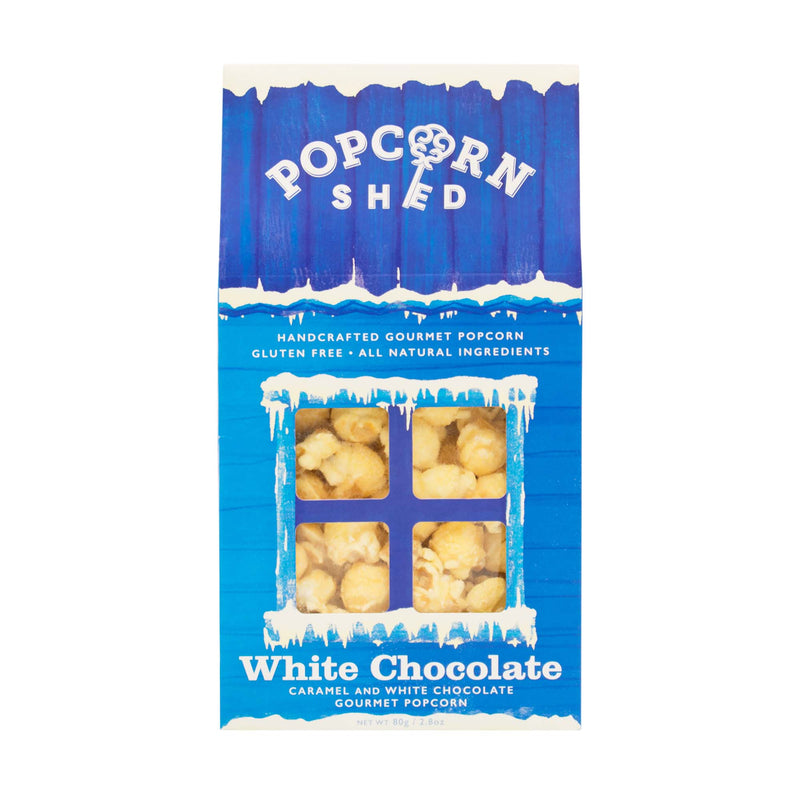 White Chocolate Popcorn Shed - Popcorn Shed