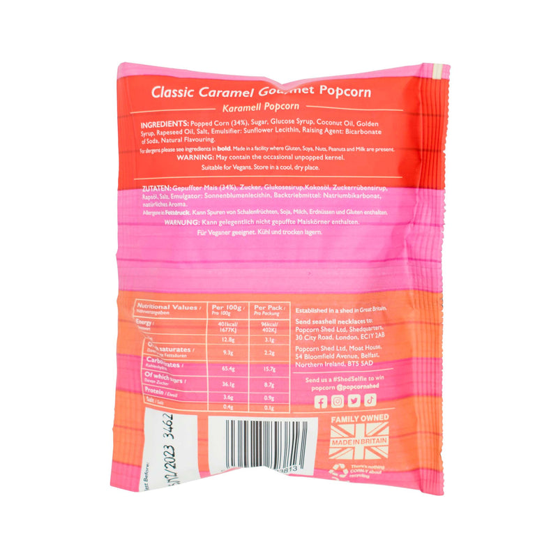 Classic Caramel Popcorn Snack Pack - Popcorn Shed