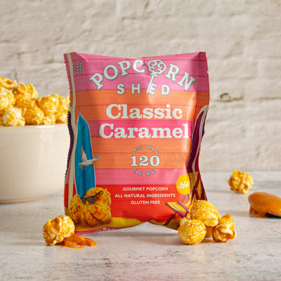 Classic Caramel Popcorn Snack Packs - Popcorn Shed