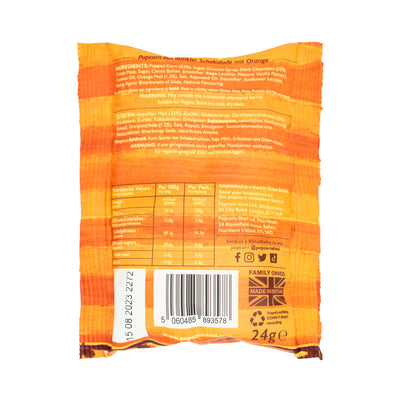 Chocolate Orange Popcorn Snack Packs (NEW) - Popcorn Shed