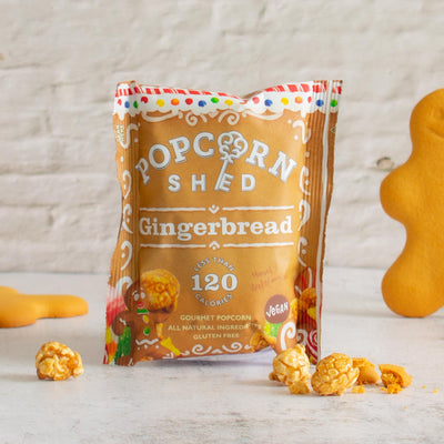 Gingerbread Popcorn Snack Pack - Popcorn Shed