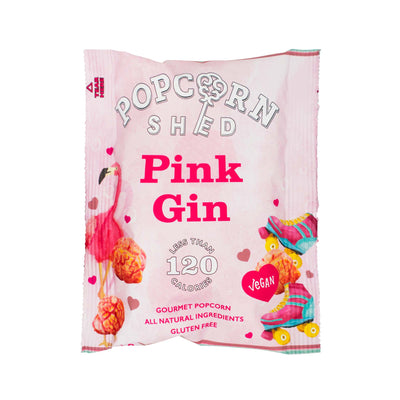 Pink Gin Popcorn Snack Packs (NEW) - Popcorn Shed