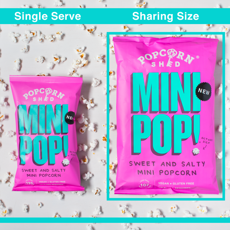 Sweet & Salty Mini Pop!® Sharing Bag - Popcorn Shed