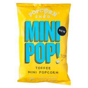 Mini Pop!® Toffee - Vegan Popcorn Sharing Bag