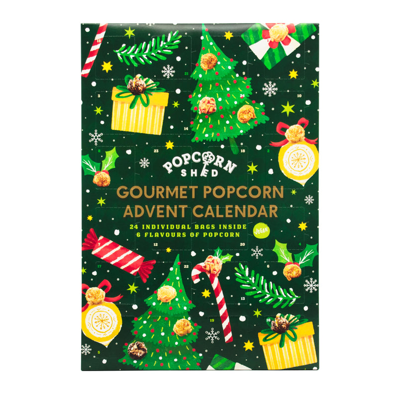 Gourmet Popcorn Advent Calendar (Vegan) - Popcorn Shed