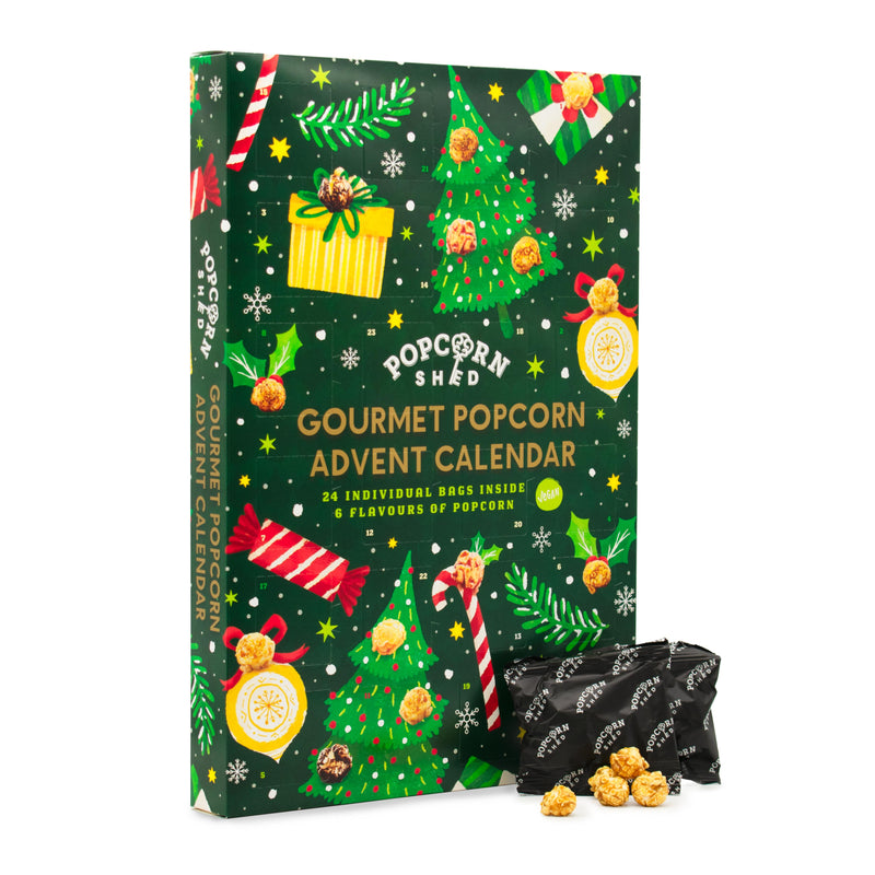 Gourmet Popcorn Advent Calendar (Vegan) - Popcorn Shed